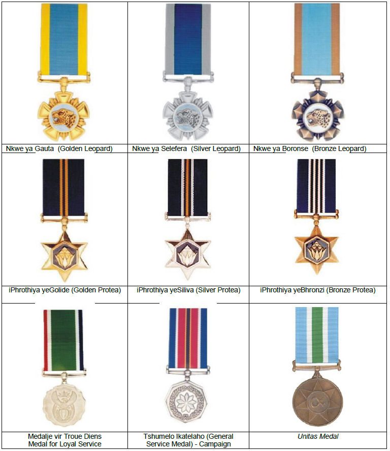 South African Decorations South African Legion of Military Veterans United Kingdom