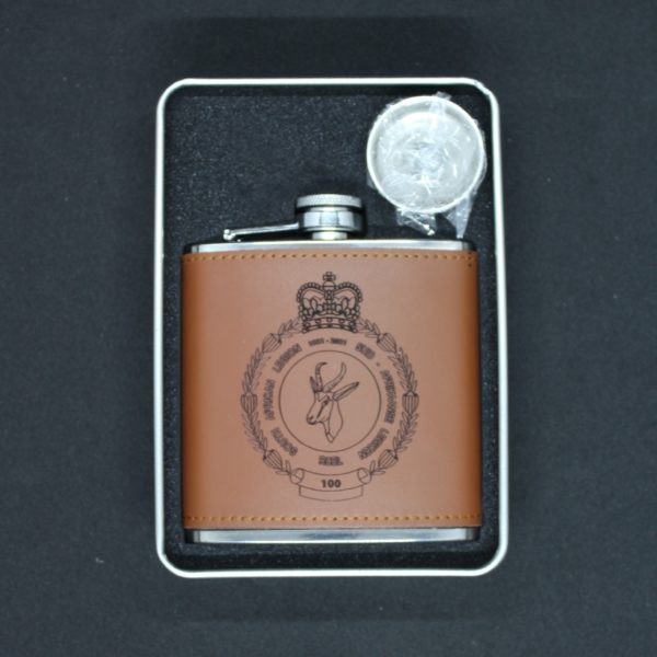 South African Legion Hip Flasks - Image 4
